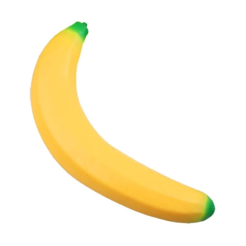 Banana Squishy Toy – Realistic Slow Rise TPR Stress Relief Fidget