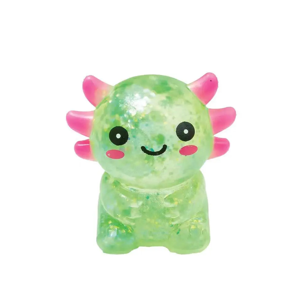 Glitter Salamander Squishy Toy – Sparkly Slow Rise Stress Relief Squeeze