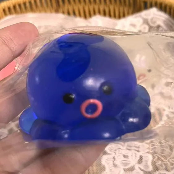 Strawberry Cake & Cheese Soufflé Squishy – Food Squeeze Stress Toy