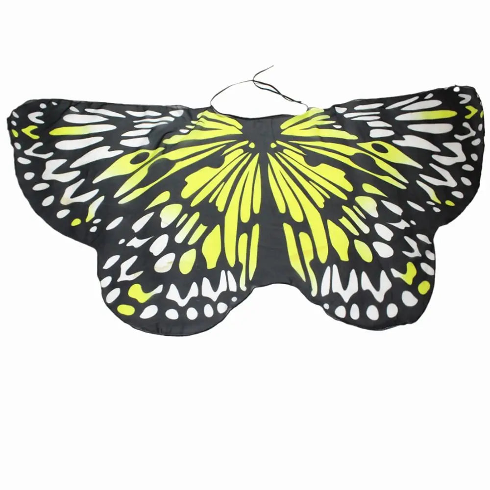Kids Butterfly Fairy Wings Costume – Elf Angel Cloak for Halloween & Dress-Up