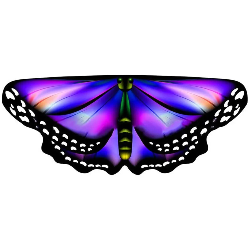 Kids Butterfly Fairy Wings Costume – Elf Angel Cloak for Halloween & Dress-Up