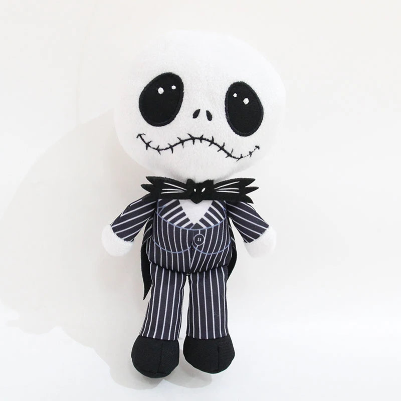 Nightmare Before Christmas Plush Doll – Halloween Pumpkin Skeleton Toy (25cm)