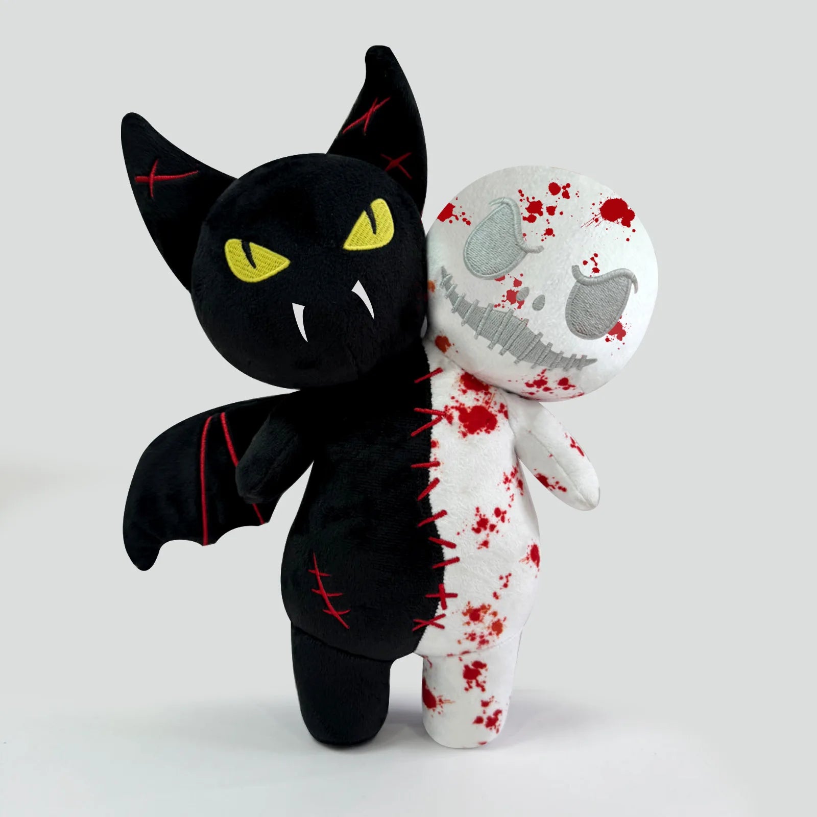 Nightmare Before Christmas Plush Doll – Halloween Pumpkin Skeleton Toy (25cm)