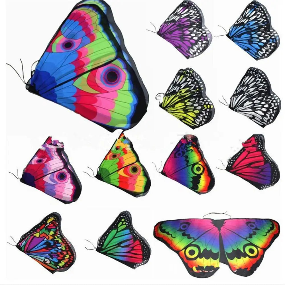 Kids Butterfly Fairy Wings Costume – Elf Angel Cloak for Halloween & Dress-Up
