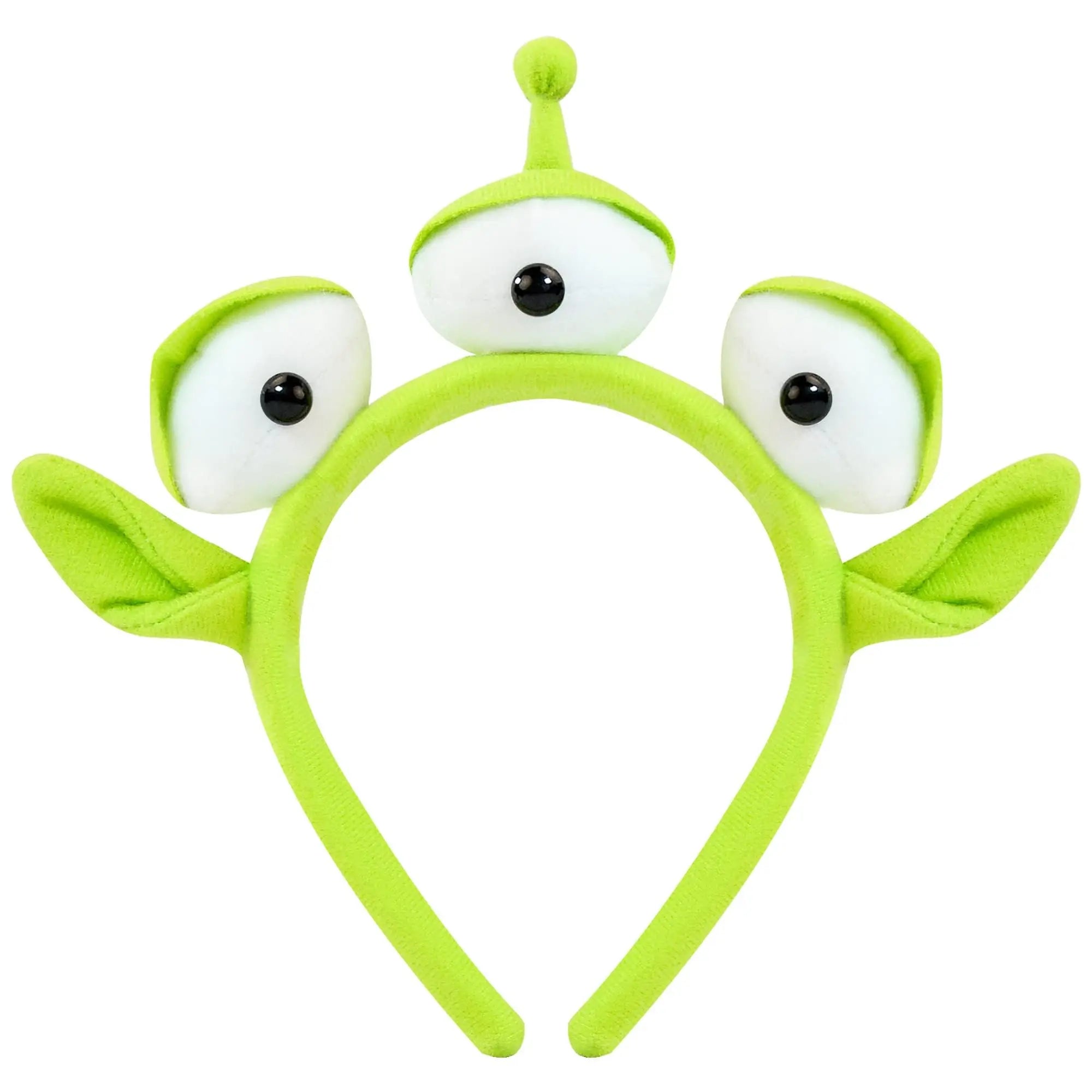 Three-Eyed Alien Halloween Headband – Monster Plush Party Headwear