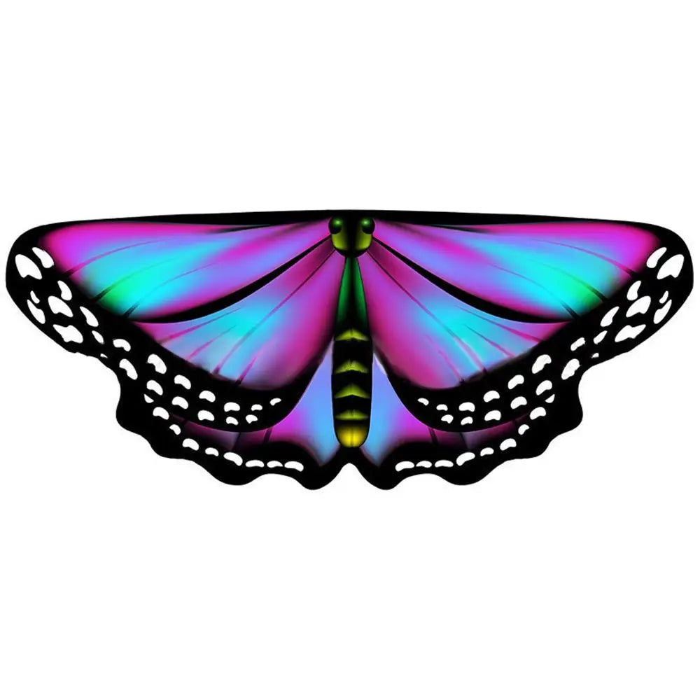 Kids Butterfly Fairy Wings Costume – Elf Angel Cloak for Halloween & Dress-Up