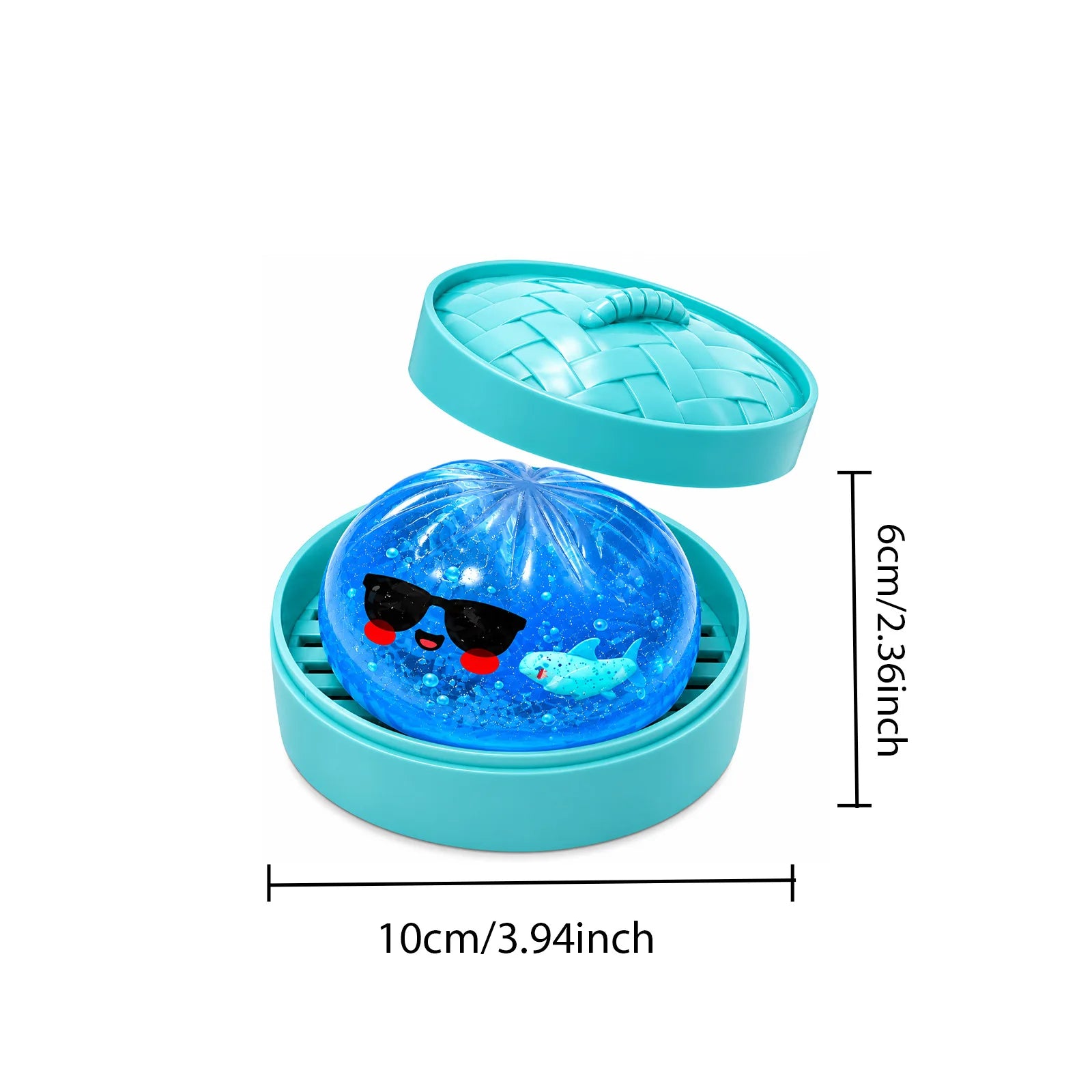 Halloween Ghost Squishy – Sparkling Slow Rise Stress Relief Toy