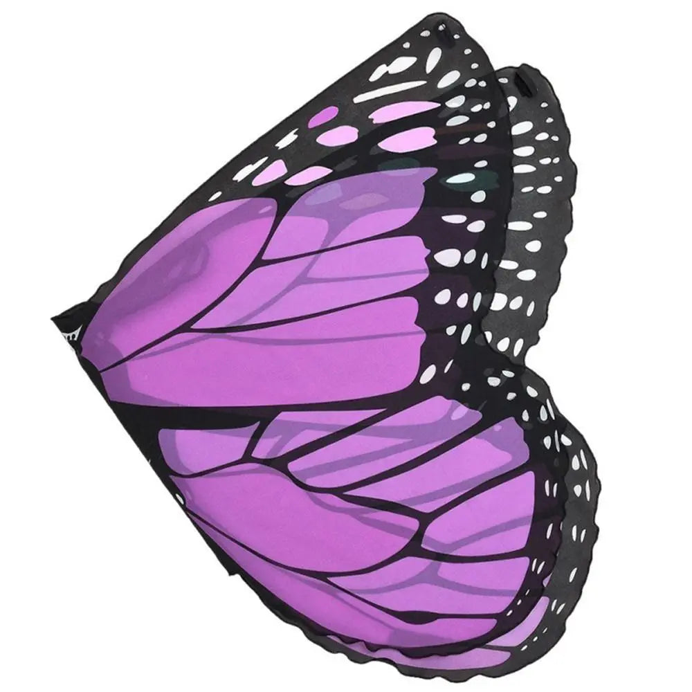 Kids Butterfly Fairy Wings Costume – Elf Angel Cloak for Halloween & Dress-Up